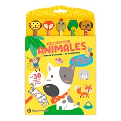 JUGANDO Y EDUCANDO - Libro Didáctico Aprende Dibujar Animales Para Niños