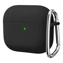 GENERICO - Estuche Forro Funda Case De Silicona Para AirPods 4 + Arnes
