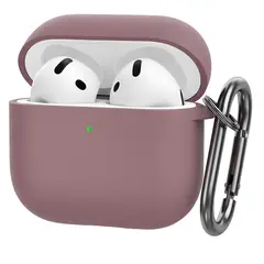 GENERICO - Estuche Forro Funda Case De Silicona Para AirPods 4 + Arnes