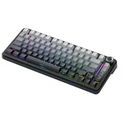 KEYBOARD - Teclado Mecánico Freewolf F7 Inalámbrico Tri Mode, 75% Rgb