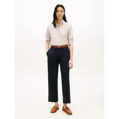 TOMMY HILFIGER - Pantalón multicolor chino lavado slim de pierna recta