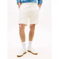 TOMMY HILFIGER - Bermudas blanco essential terry