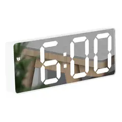 GENERICO - Reloj Despertador Digital Led Moderno Brillo Ajustable