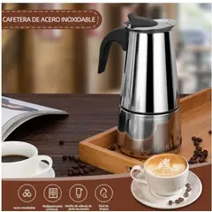 GENERICO - Cafetera Prensa Italiana Acero Inoxidable