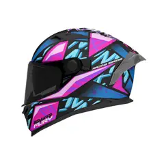MT HELMETS - CASCO MT BRAKER CERTIFICADO ECE2206 FURY FUCSIA BRILLO