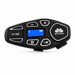 MOVISUN - Intercomunicador Bluetooth Ky-680 Comunicación Clara