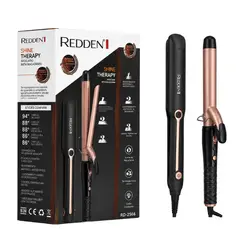 SHEIA - Combo REDDEN Plancha Y Rizadora Shine Therapy RD2566