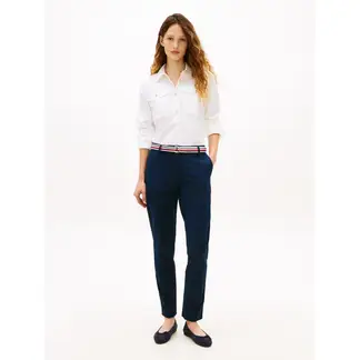 TOMMY HILFIGER - Pantalón multicolor chino slim en twill