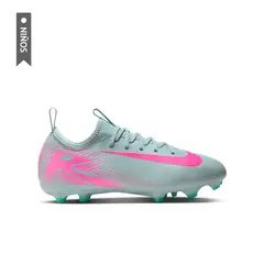 NIKE - Guayos Jr Zoom Vapor 16 Acad Fgmg Niño-Verde Pistacho