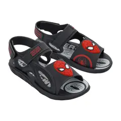 IPANEMA - SANDALIAS NIÑO NEGRO MARVEL POWER.