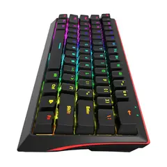 GENERICO - Teclado Mecánico Gamer GMT 962R 60% RGB Compacto USB Tipo-C