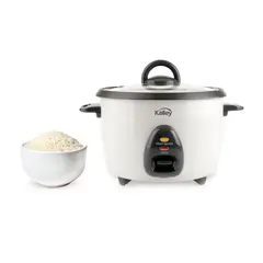 KALLEY - Olla Arrocera 10 Tazas Vaporera 700W Blanco