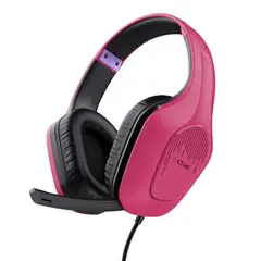 TRUST - Diadema Gxt 415p Zirox Gamer Rosada