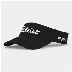 TITLEIST - Visera Para Golfistas Unisex Ajustable NegroBlanco