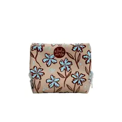 ESTUDIO MINTO - Cometiquera Trimidi Flora Taupe celeste