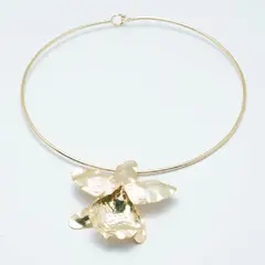 ENIGMA - Collar Gargantilla Aurora Dorada