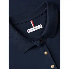 TOMMY HILFIGER - Polo multicolor con piqué de corte slim