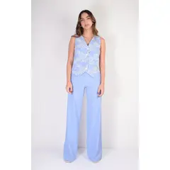 ZOCCA - Set Chaleco+ Pantalon Plain