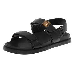 FIONI - Sandalias Planas Stivi Para Niña Negro 210254