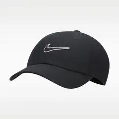 NIKE - Gorra Hombre Club Cap Swoosh FB5369-010 Negro