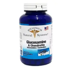 MILLENIUM NATURAL SYSTEM - Glucosamina + Condroitina 100 cáps Natural Systems