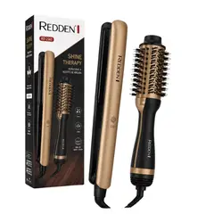 SHEIA - Combo REDDEN Plancha Y Cepillo keratina RD2562