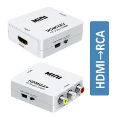 CHINA - Mini Adaptador Convertidor Hdmi A Rca av Audio Video