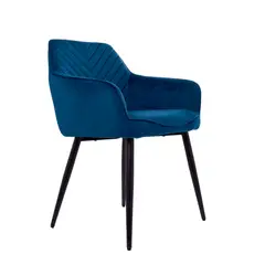 GENERICO - Silla Poltrona Shaen en Terciopelo Diseño Moderno