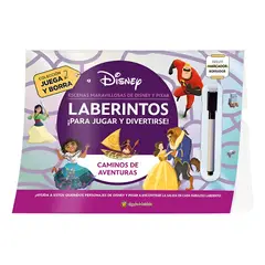 JUGANDO Y EDUCANDO - Libro Didáctico Laberintos Disney Pixar Para Niños Niñas