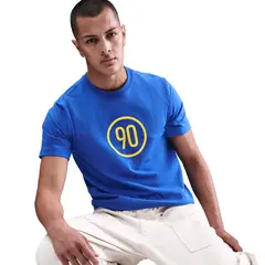 NIKE - Camiseta Hombre Total 90 Azul