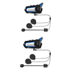 OEM - Intercomunicador Audífono Mic Casco Moto Ip67 Universal Bt31 X2