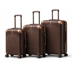 GENERICO - Maletas De Viaje Combo X 3 De 10 + 15 + 23 Kg Rígidas Ruedas
