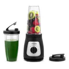 HOLSTEIN - Licuadora Personal 2 Vaso Portatil Plastico 0.75l
