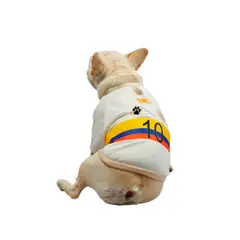 GENERICO - CAMISETA PARA PERRO SELECCION COLOMBIA CENTENARIO TALLA XXL