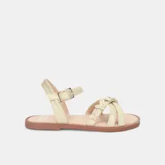 BUBBLE GUMMERS - Sandalias Para Niña Bubblegummers Beige Mary First Step Girls 1 +