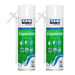GENERICO - Espuma Expansiva de Poliuretano Tekbond 500ml x2und