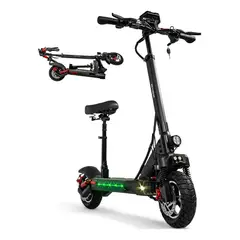 GENERICO - Scooter Monopatin Eléctrico Adulto 500W Plegable Con Silla Y Luces