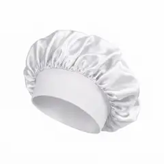 GENERICO - Gorro De Satín Para Dormir Anti Frizz Protección Cabello