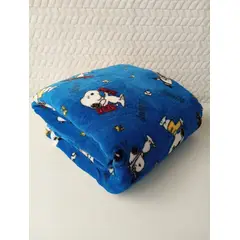 SIRENITAS - Cobija térmica Doble Faz 2.40x2m Cama Doble o 2 plazas Snoopy