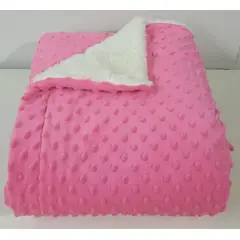 SIRENITAS - Cobija ovejera térmica cobertor Manta Bebe Mascotas Fucsia