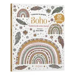 JUGANDO Y EDUCANDO - Libro Creativo Para Colorear Tu Propio Boho Niños Adultos