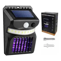 CHINA - Lampara Solar 2en1 Mata Mosquitos Insectos Sensor Movimiento