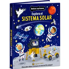 JUGANDO Y EDUCANDO - Libro Didáctico Datos Curiosos Sistema Solar Para Niños