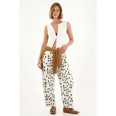 TENNIS - Camiseta tipo chaleco con textura crudo para mujer