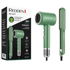 SHEIA - Combo REDDEN Secador Y Plancha Avocado 3D RD2577