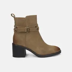 BATA - Botines Para Mujer Capuchino Olivia