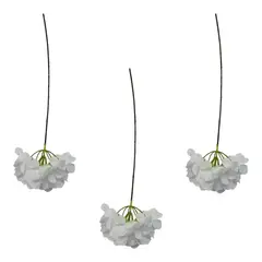GENERICO - Hortensia Artificial Para Decoración X3