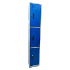 GENERICO - LOCKER METALICO DE 3 PUERTAS
