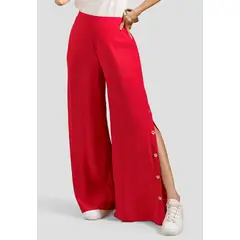 MARKETING PERSONAL - Pantalón Mujer Rojo Mp 111276