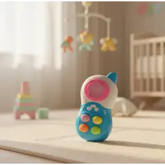 INFANTILES CAJUROMIX - Teléfono Didáctico Para Bebé Con Luces Y Sonidos Niña